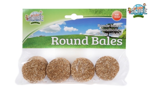 Kids Globe Round Bales 4 Piezas 1:32